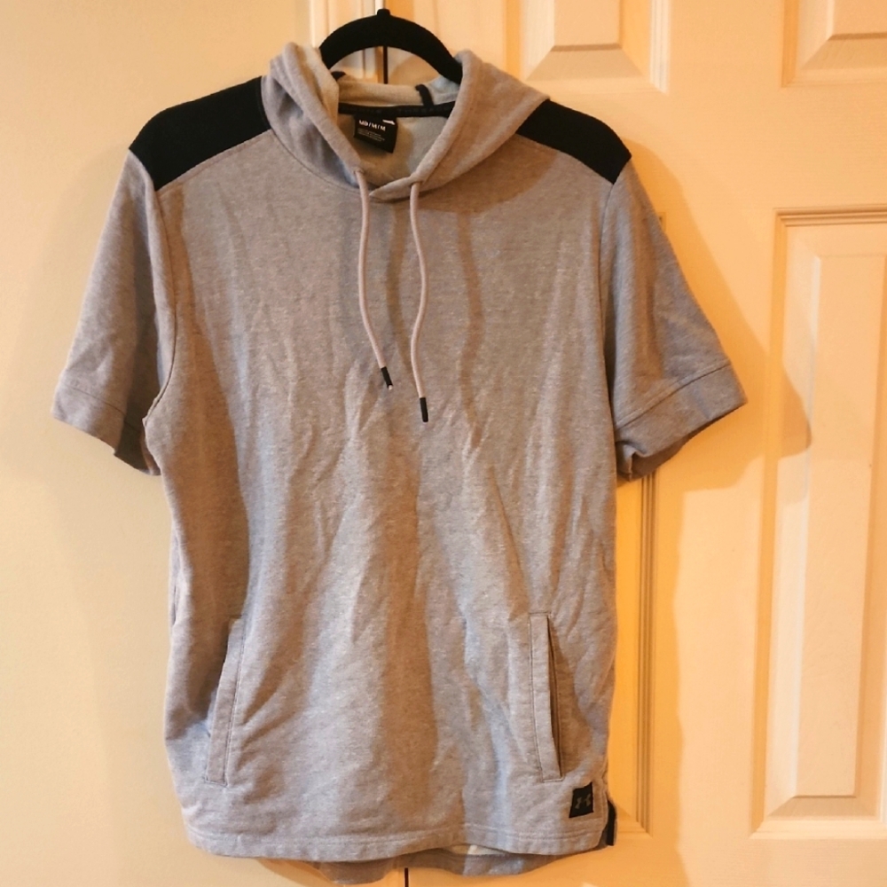 Men's Gray Hoodie T-Shirt